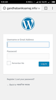 Registered user enter login/password