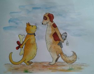 Cat N Mice by Sheli Dey