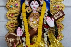 আমার করা সরস্বতী প্রতিমা